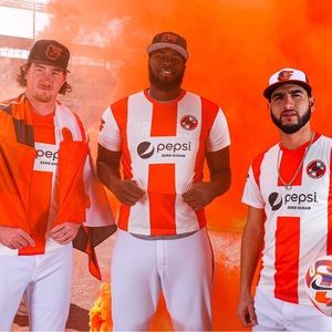 Baltimore Orioles 2023 Pepsi Soccer Jersey Brand New Pepsi FC